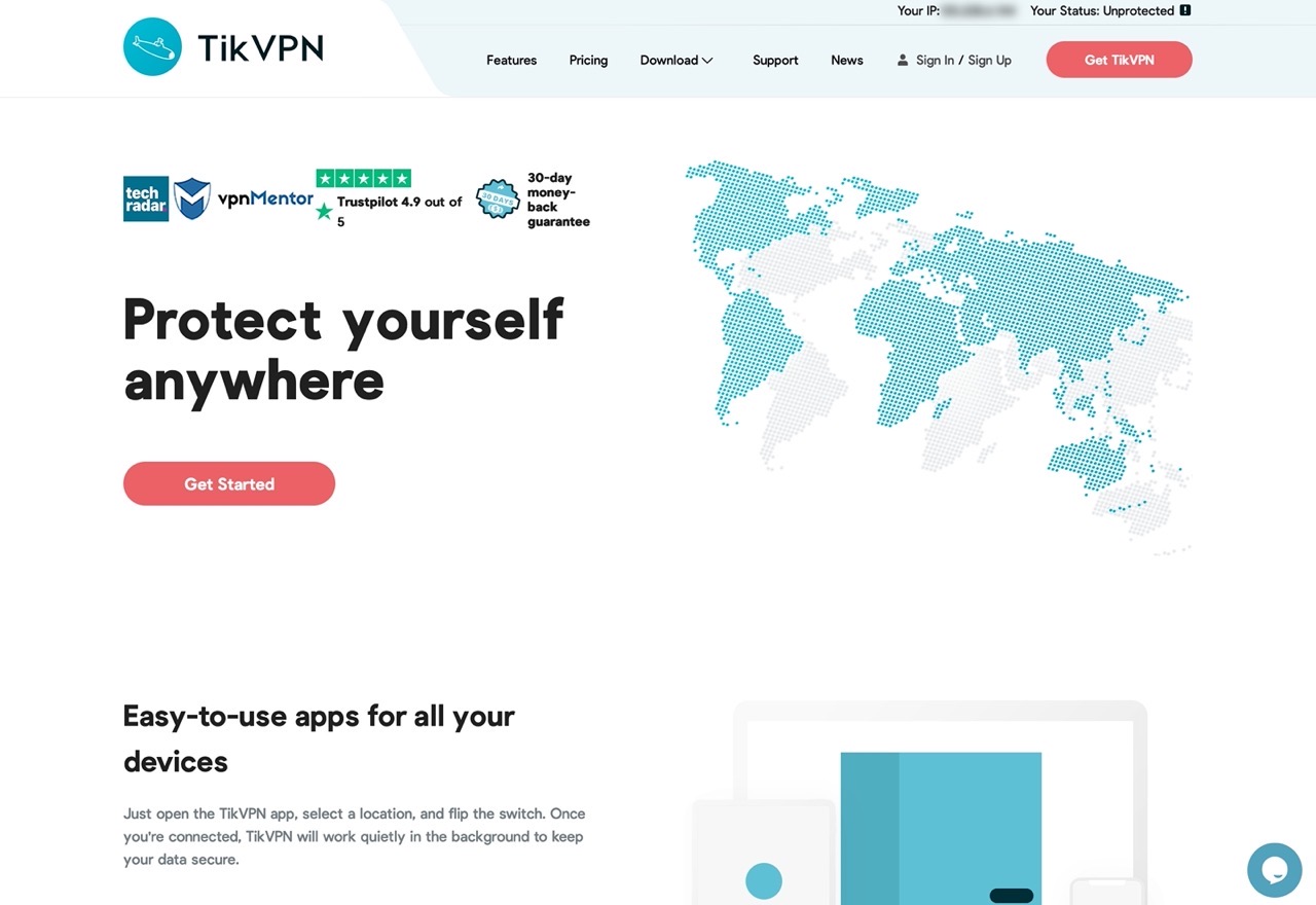 TikVPN high-speed VPN service, free VIP gift voucher for a limited time can be exchanged for 120 days 